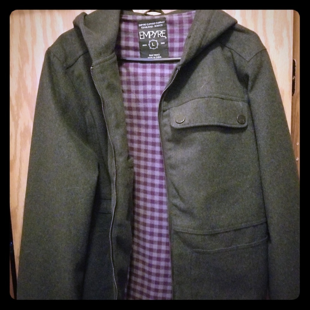 Empire wool jacket